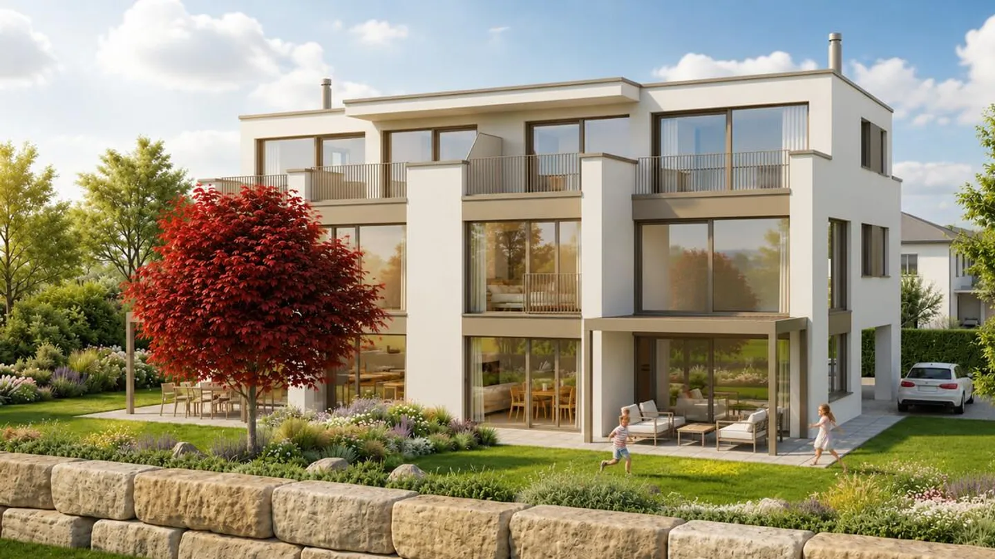 Exklusives Doppelhaus in Top-Lage - Foto 1 von 3
