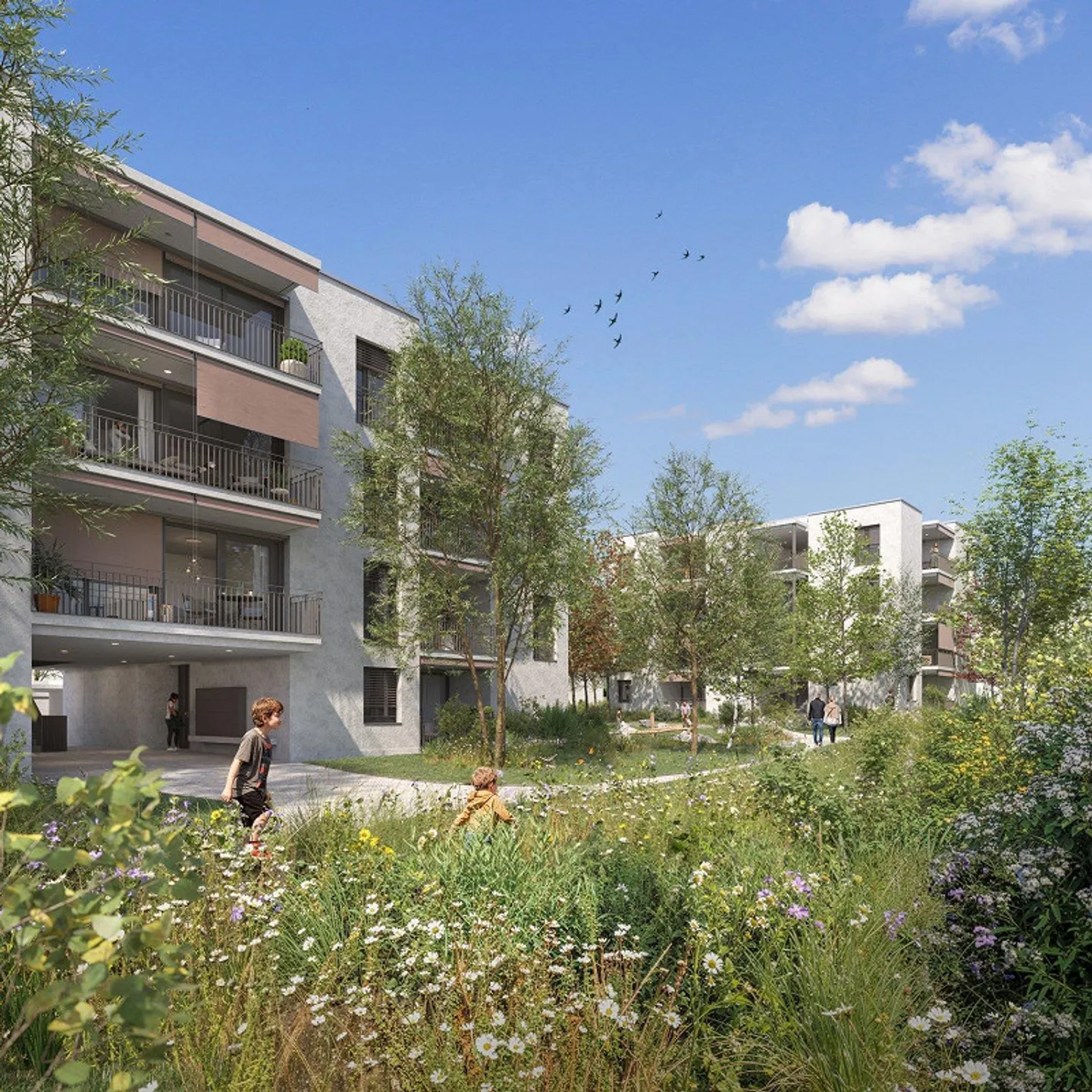Moderne Wohnung in Rüfenacht - Foto 1 von 11