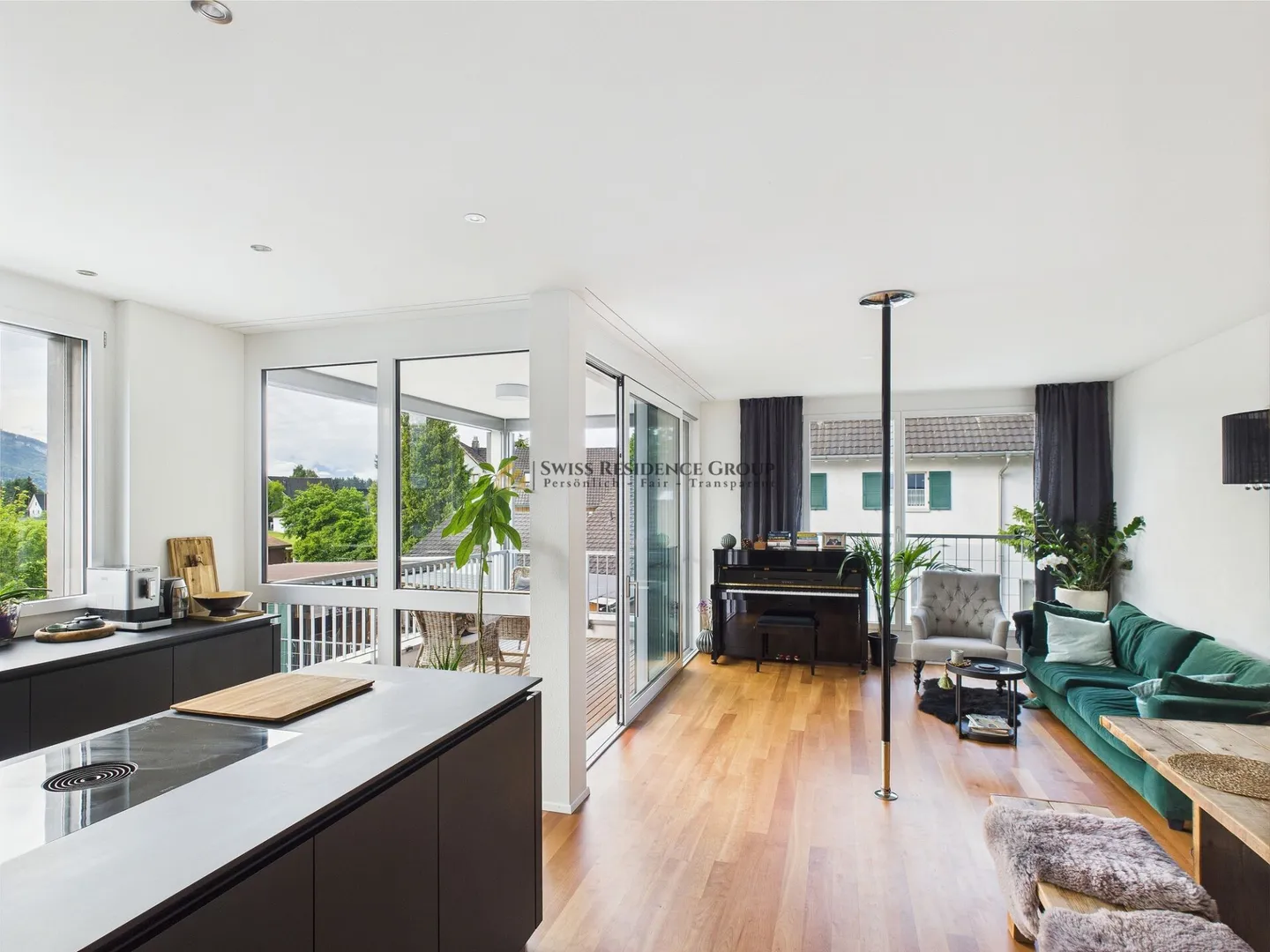 Appartamento esclusivo di 3,5 stanze - Stile, comfort e vista panoramica - Foto 3 di 13