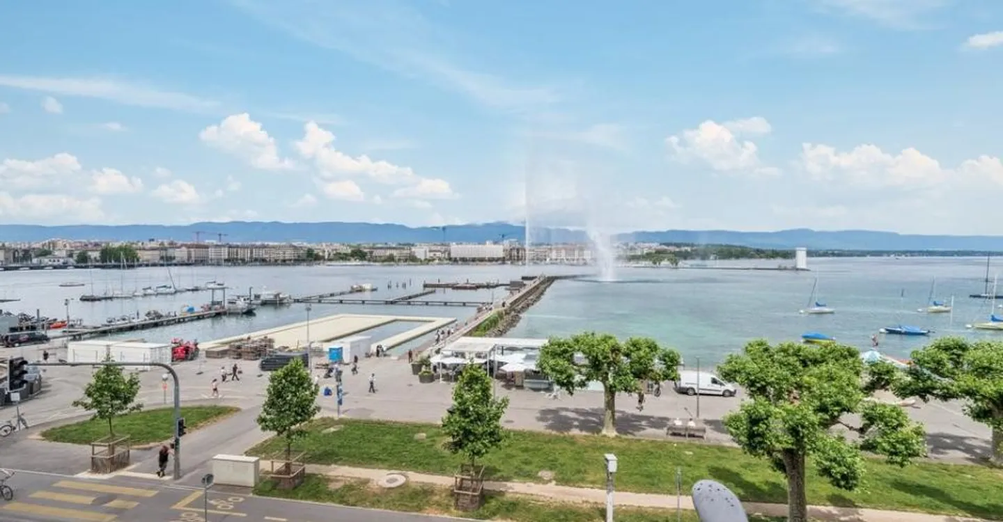 Magnificent spacious 7-room apartment with lake and water jet view - Photo 2 of 11