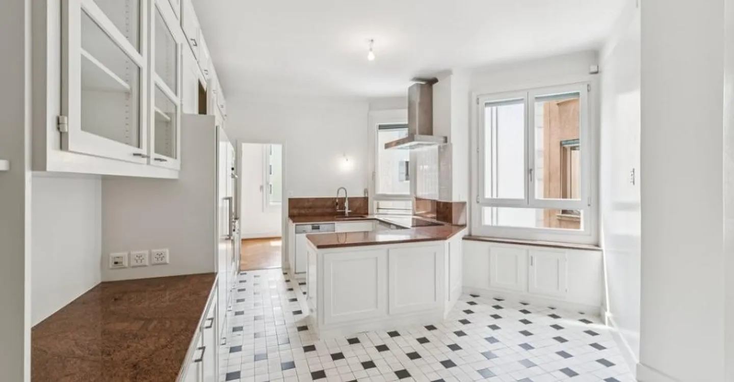 Magnificent spacious 7-room apartment with lake and water jet view - Photo 3 of 11