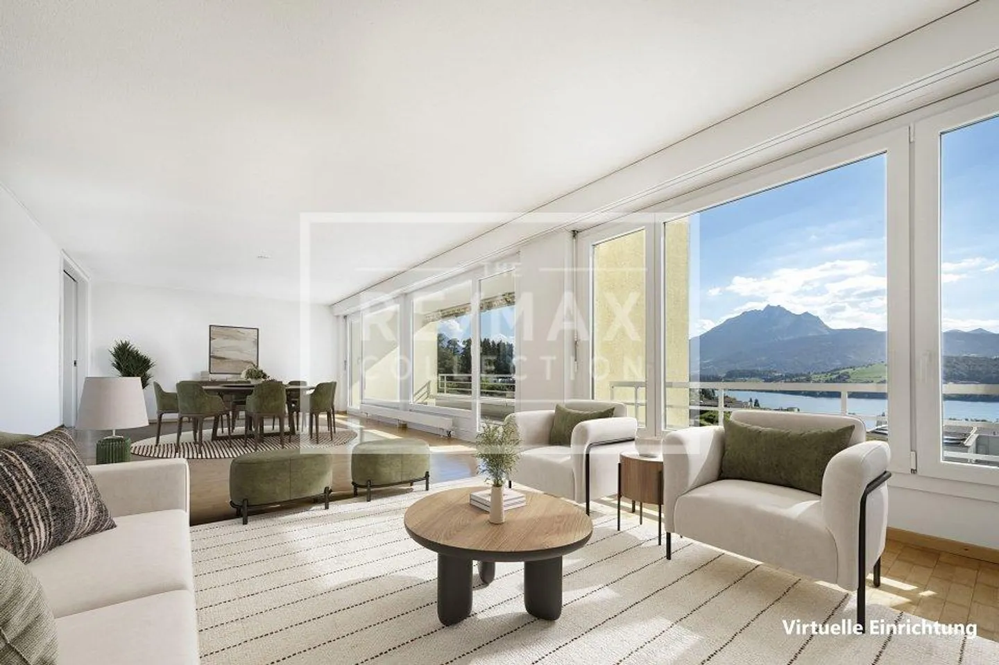 Geräumige Wohnung mit Seeblick - Foto 1 von 13