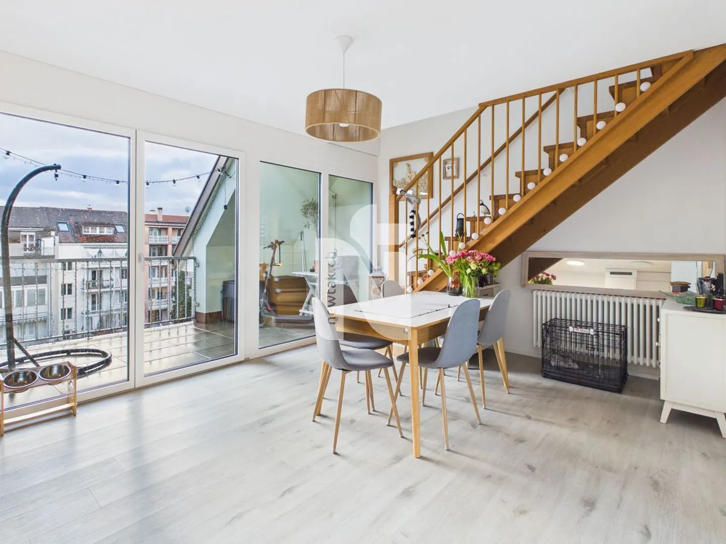 Vivere su due piani - con balcone, ascensore, torre di lavaggio e giardino comune - Foto 2 di 13