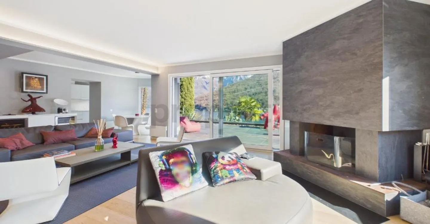 Villa design with stunning lake view with SPA and indoor pool - Vico Morcote - Photo 4 of 12