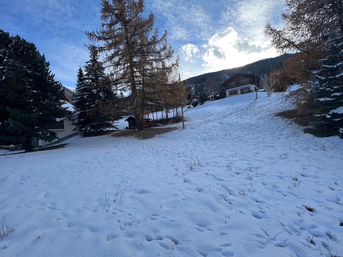 In vendita: lotto di 669 m2 a La Tzoumaz/4 Vallées, vicino al centro - Foto 2 di 6