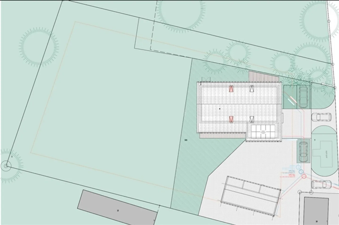 Twin Villa with 3.5 Rooms and Stall Space for 3 Horses - Photo 10 of 10