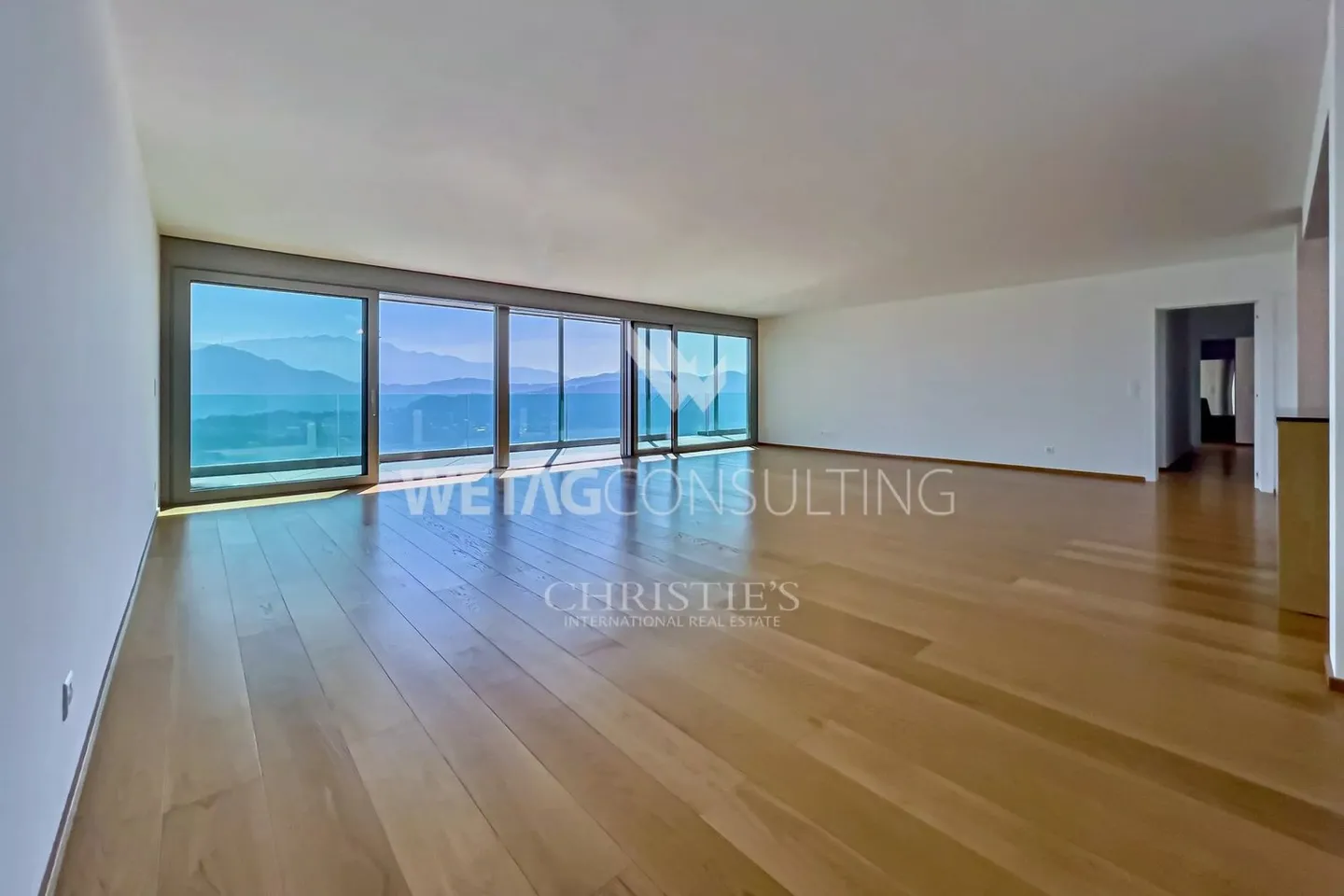 Appartamento prestigioso con vista spettacolare sul lago di Lugano a Vernate in vendita - Foto 3 di 12