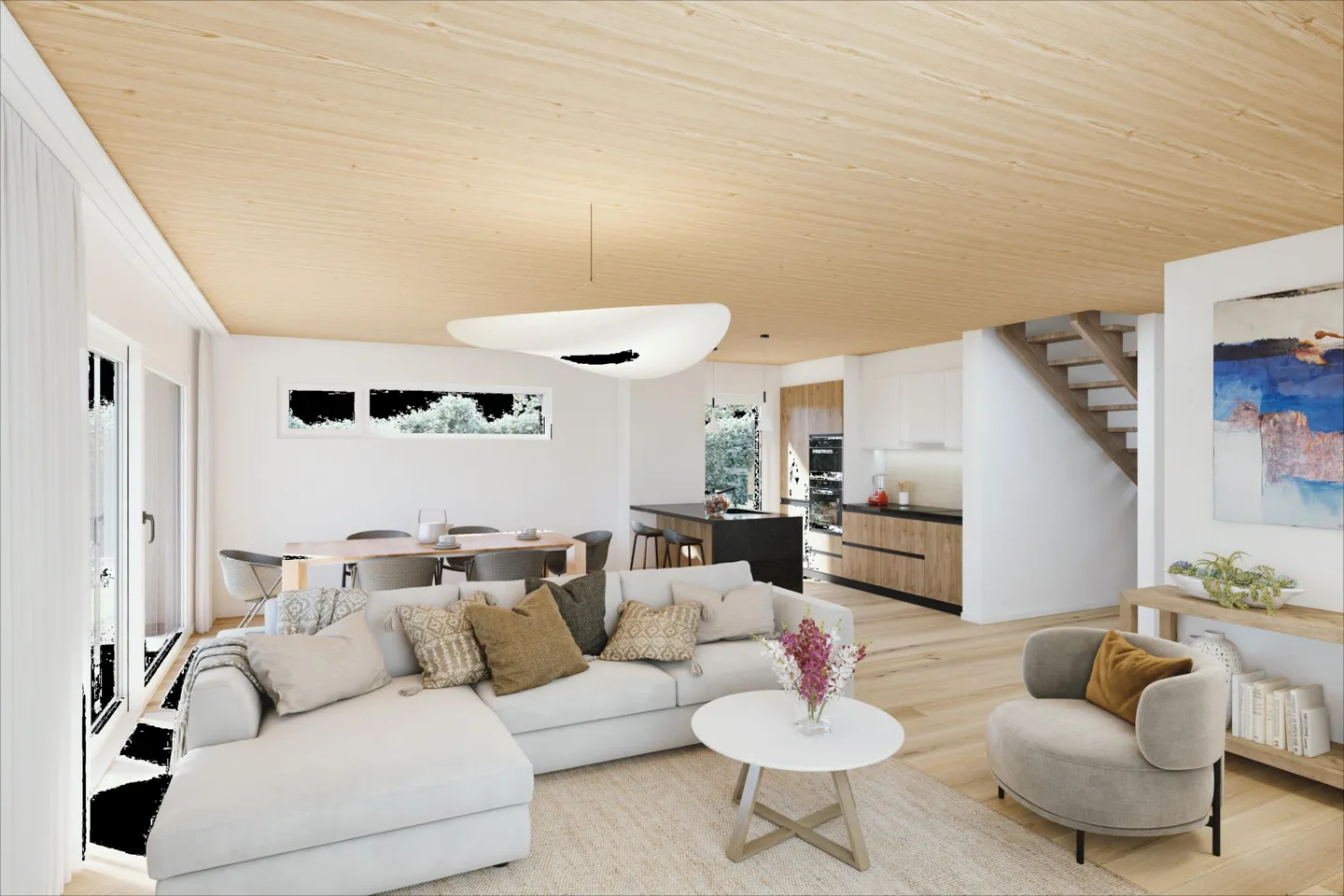 Neue Doppelvilla mit Gärten - Foto 2 von 3