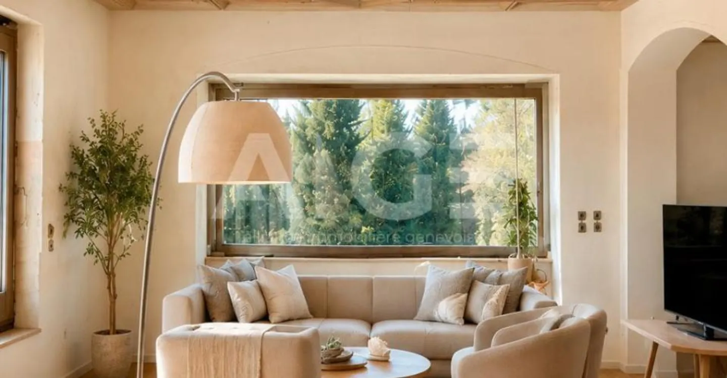 Magnificent renovated chalet with indoor pool and panoramic view - Photo 3 of 10