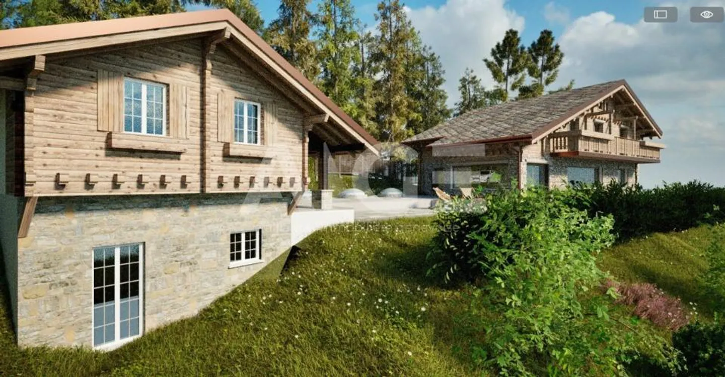 Magnificent renovated chalet with indoor pool and panoramic view - Photo 7 of 10