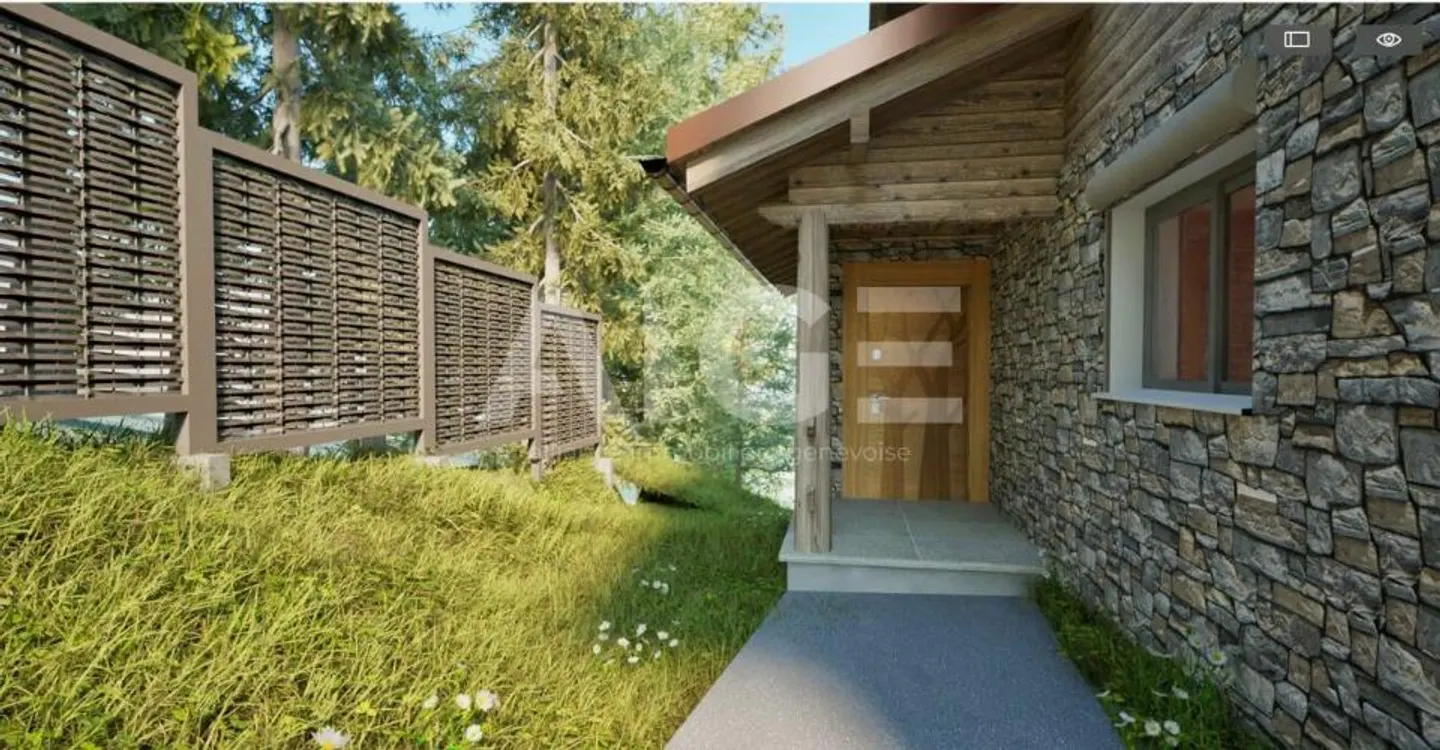 Magnificent renovated chalet with indoor pool and panoramic view - Photo 10 of 10
