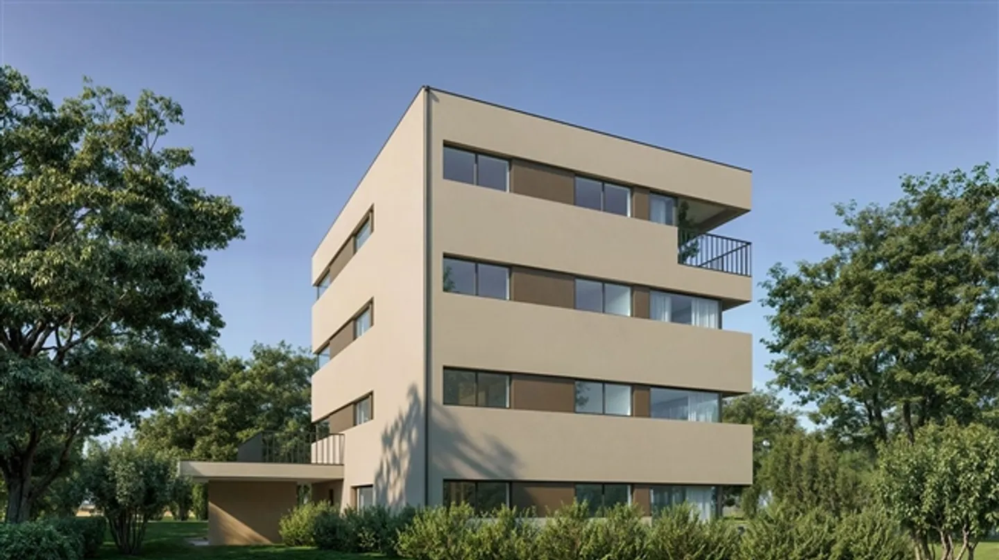 New 4 MINERGIE apartments - 3.5 room ground floor - Lot 1 - Photo 2 of 2