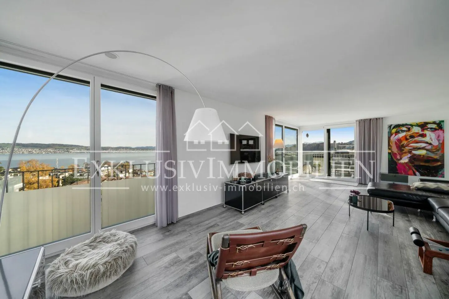 Résidence penthouse élégante au-dessus du lac de Zurich ! - Photo 3 sur 6