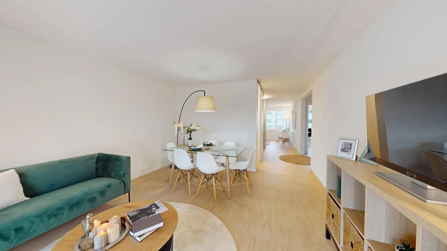 Calme, moderne, proche de Berne - Appartement de 3.5 pièces pour se sentir bien - Photo 2 sur 12