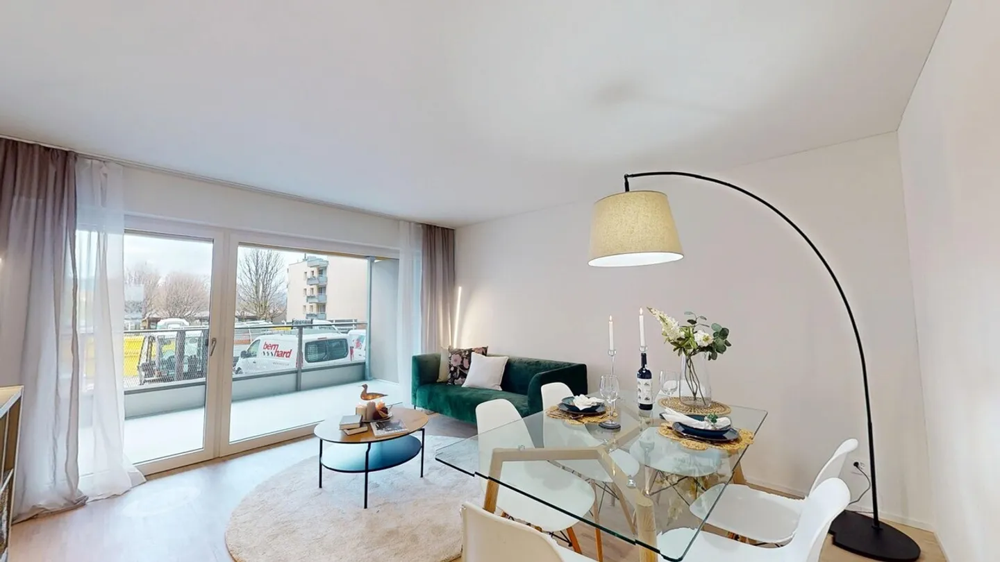 Calme, moderne, proche de Berne - Appartement de 3.5 pièces pour se sentir bien - Photo 3 sur 12