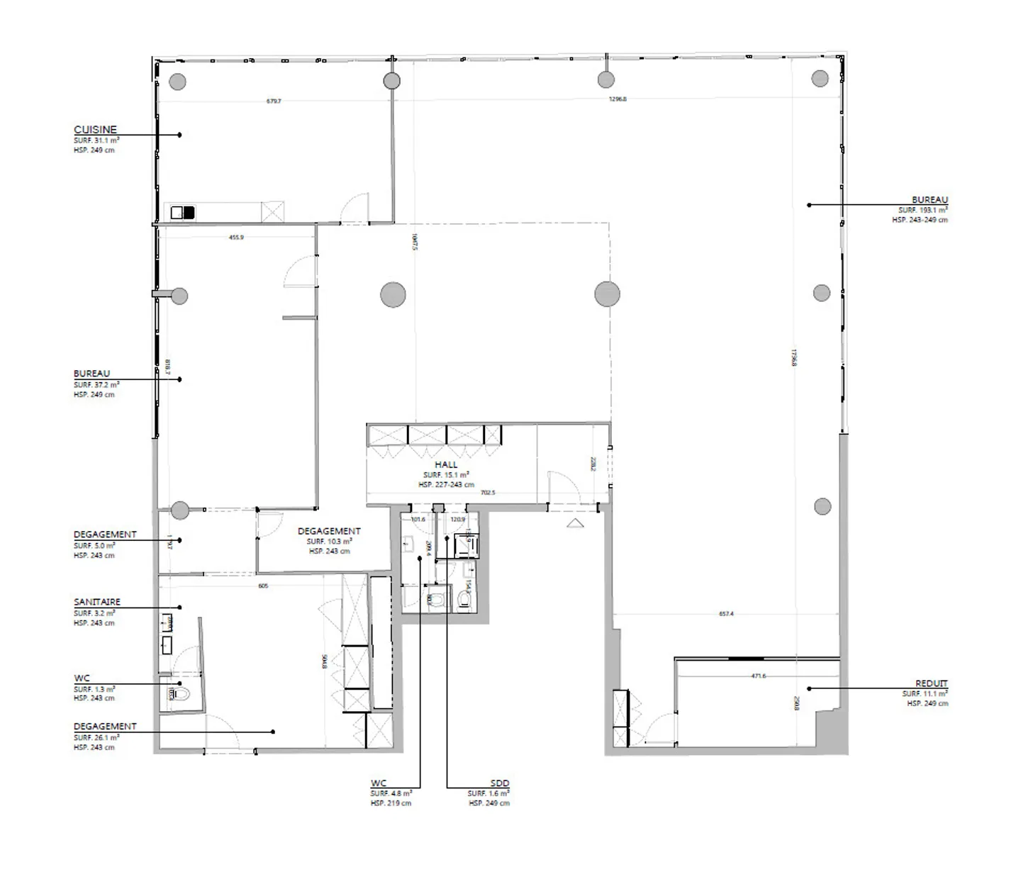 Bureau de 34m2 - Centre-ville de Lausanne - Photo 3 sur 4