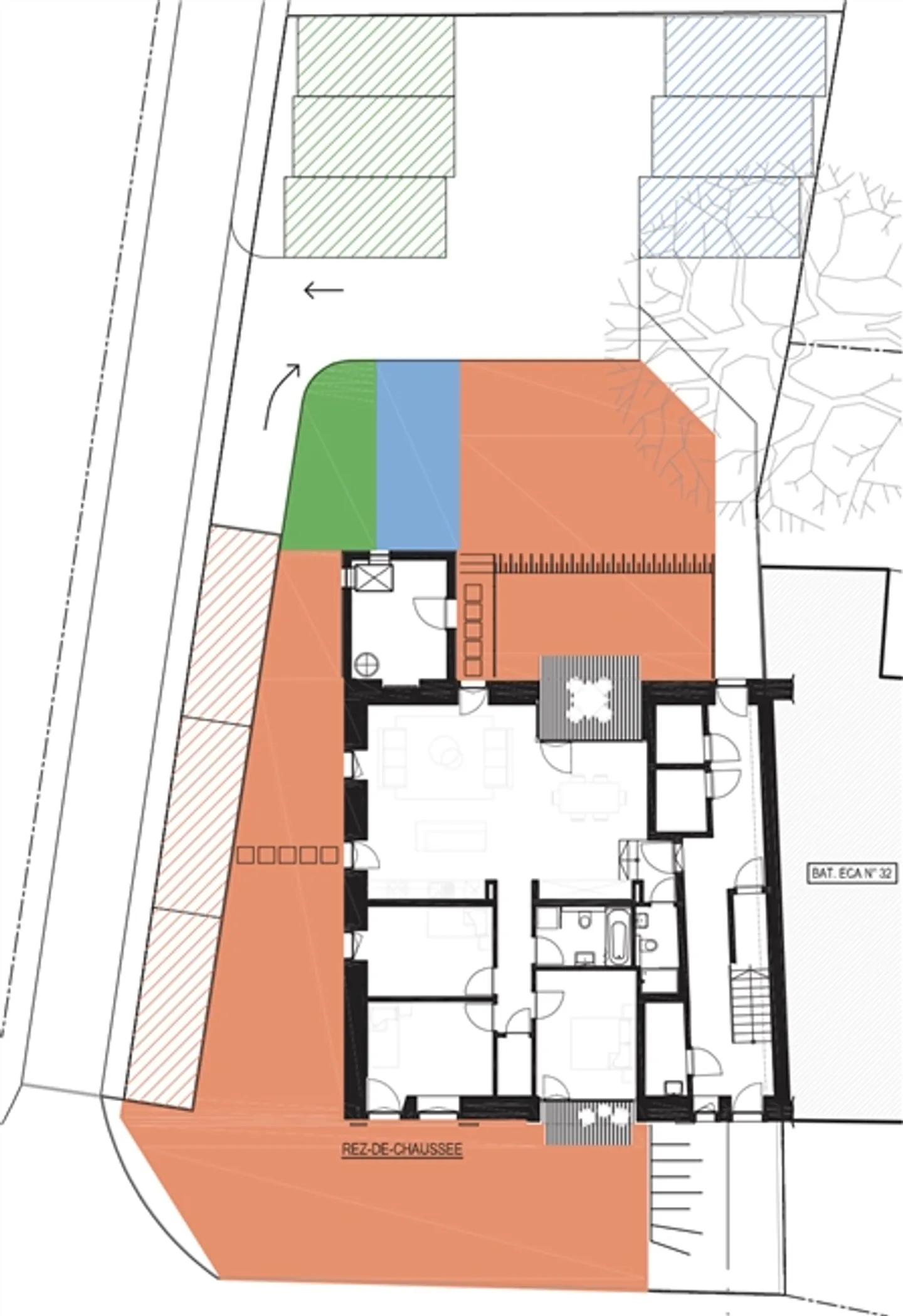 Beautiful 4.5-room apartment with large private garden in a new development of 3 apartments - Photo 8 of 13