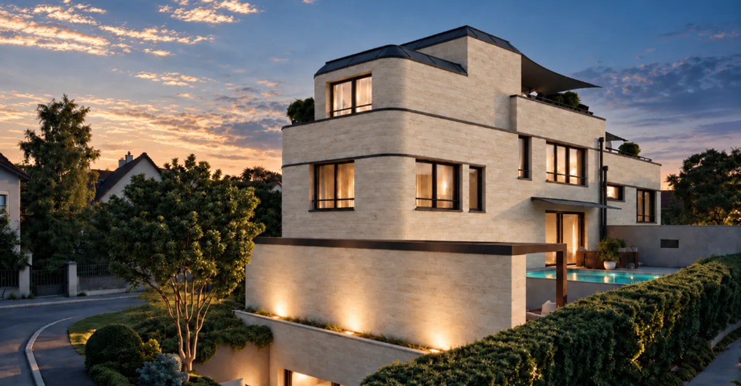 Luxus-Haus mit Pool und Smart-Home - Foto 1 von 7