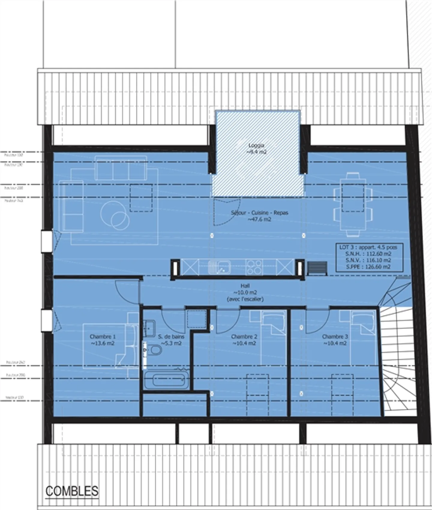 Beautiful 4.5-room apartment with large private garden in a new development of 3 apartments - Photo 11 of 13