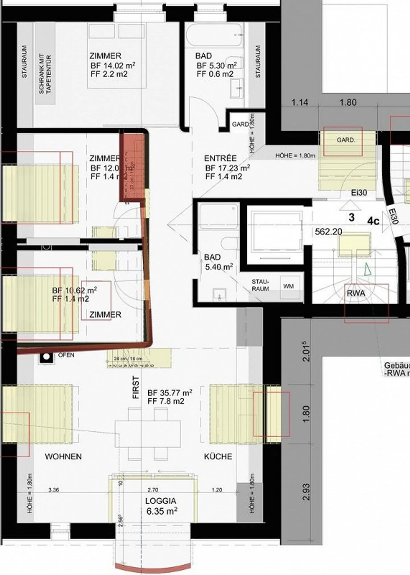 Moderne Wohnung inmitten der Rebberge - Foto 10 von 11