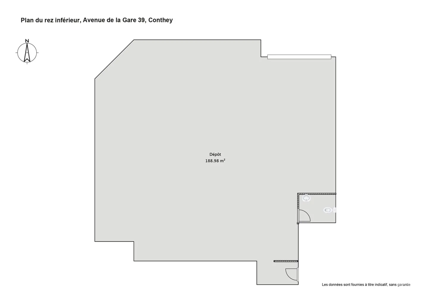 Grand Dépôt à Conthey - Photo 2 sur 2