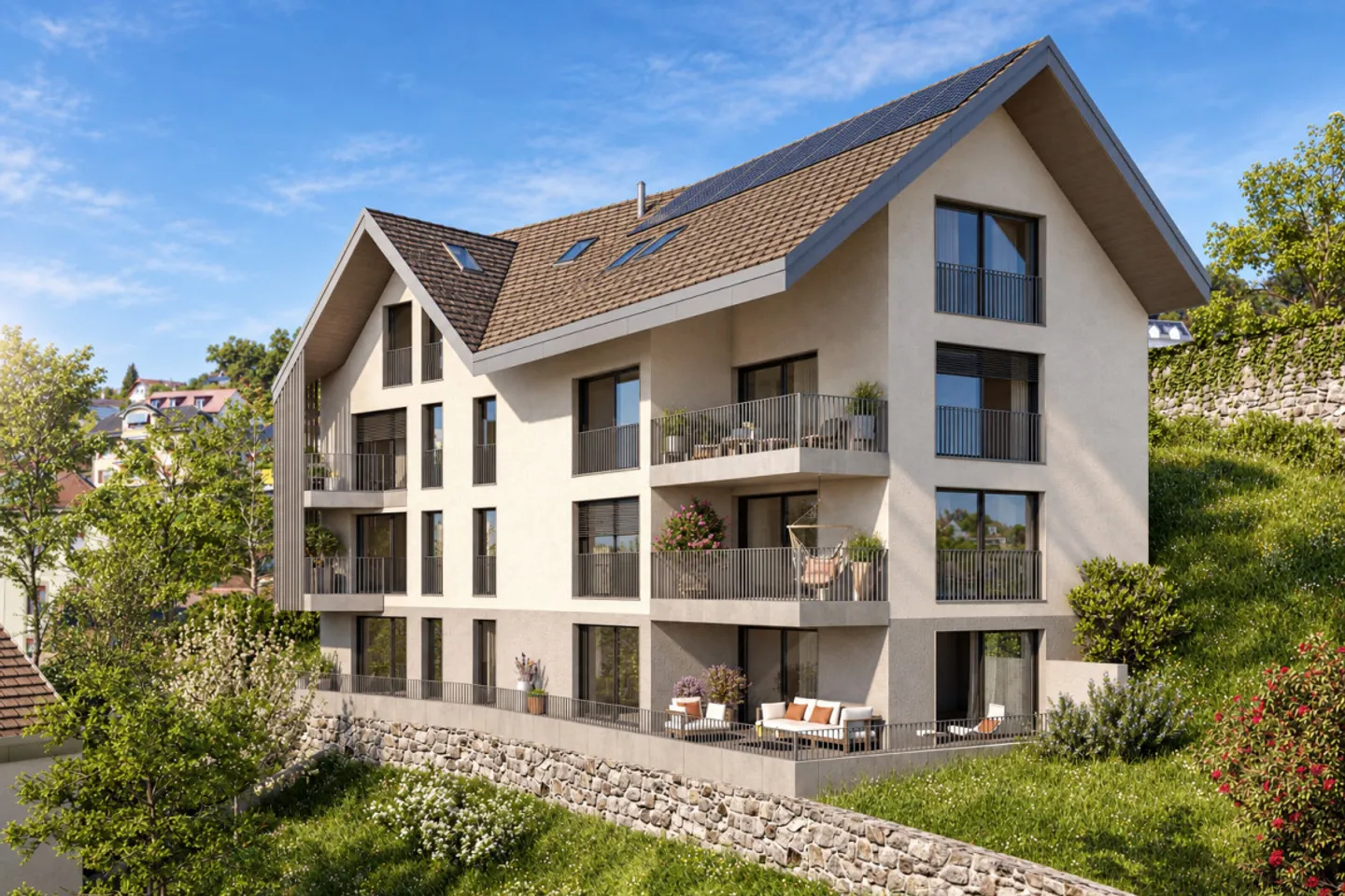 Chexbres - New 4.5-room apartment with panoramic view of Lake Geneva - Photo 5 of 5