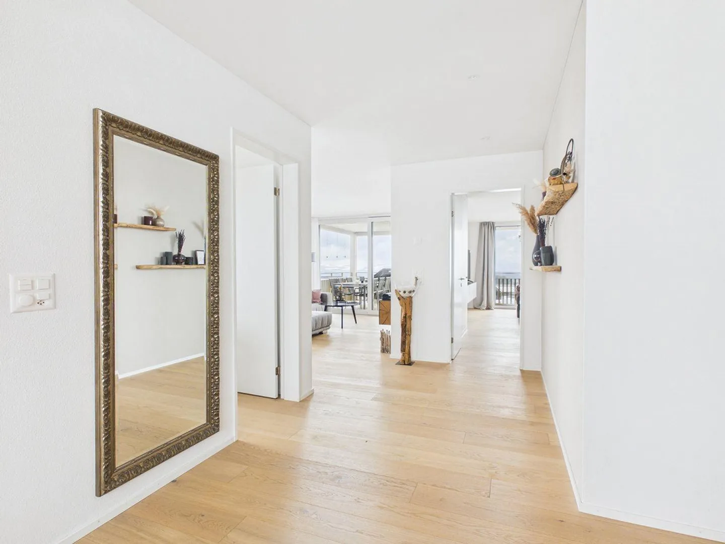 Stilvolle Wohnung in Beinwil - Foto 1 von 11