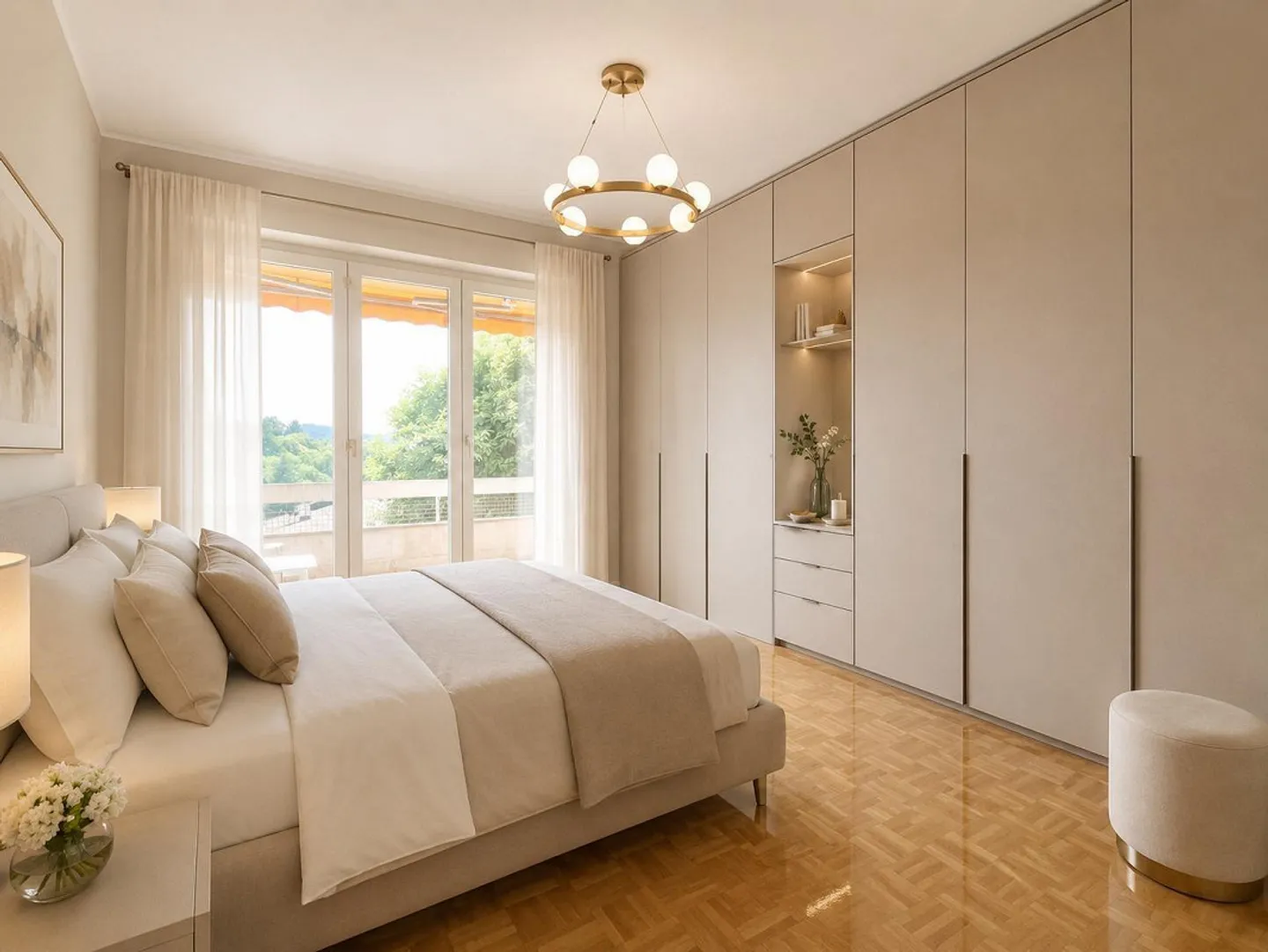 Helle 3,5-ZIMMER-WOHNUNG MIT PANORAMABLICK IN SAVOSA - Foto 6 von 10