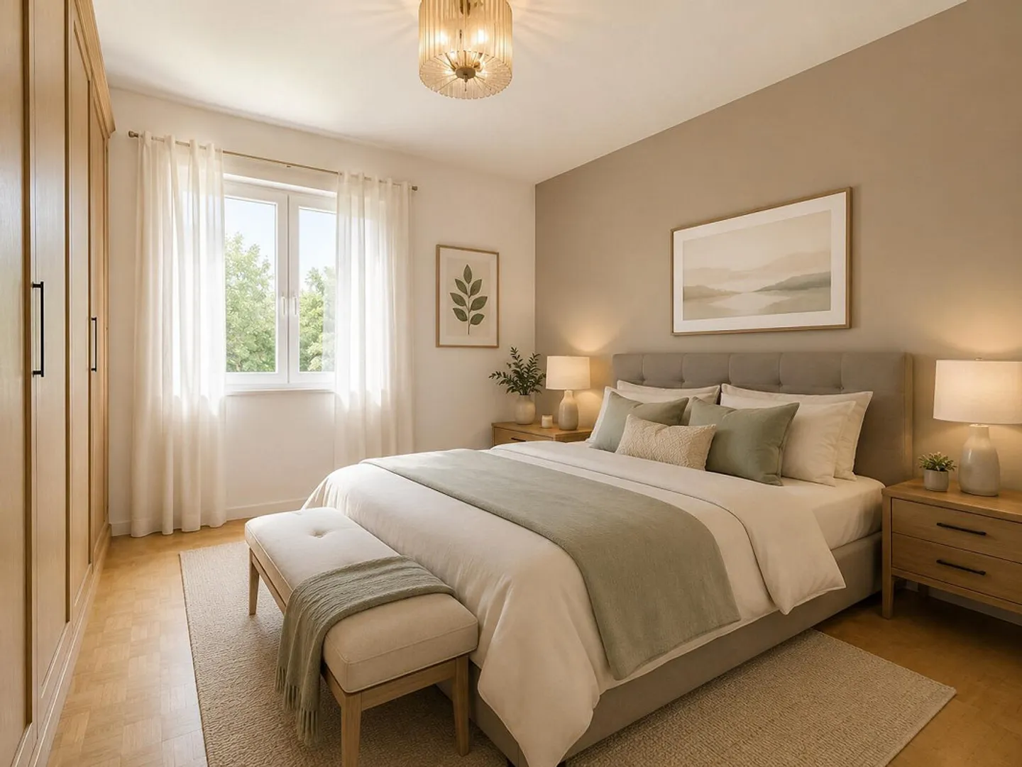 Helle 3,5-ZIMMER-WOHNUNG MIT PANORAMABLICK IN SAVOSA - Foto 7 von 10
