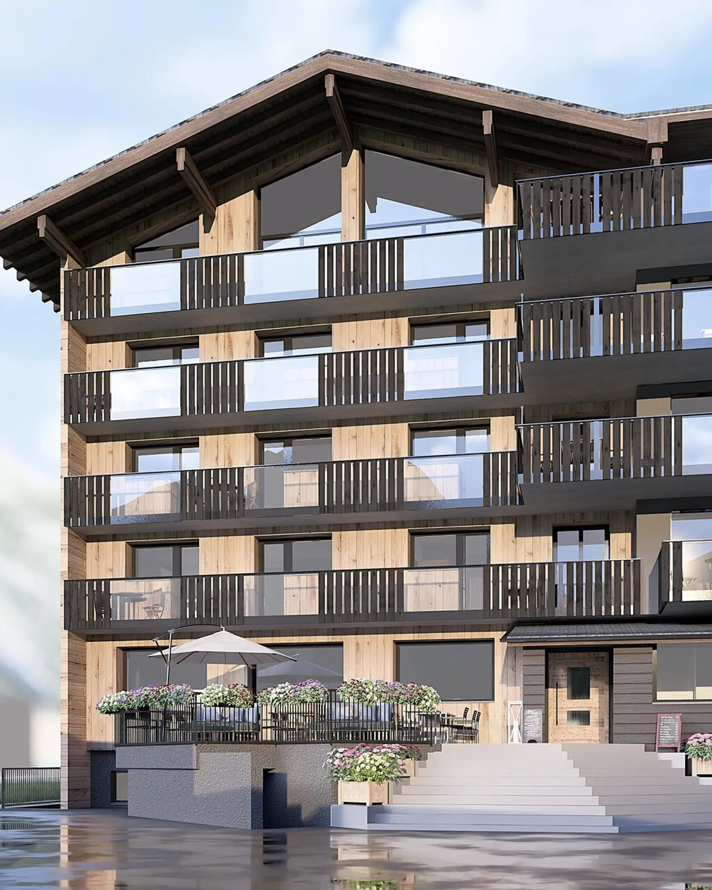 Moderne Eigentumswohnungen in Saas-Grund - Foto 3 von 7