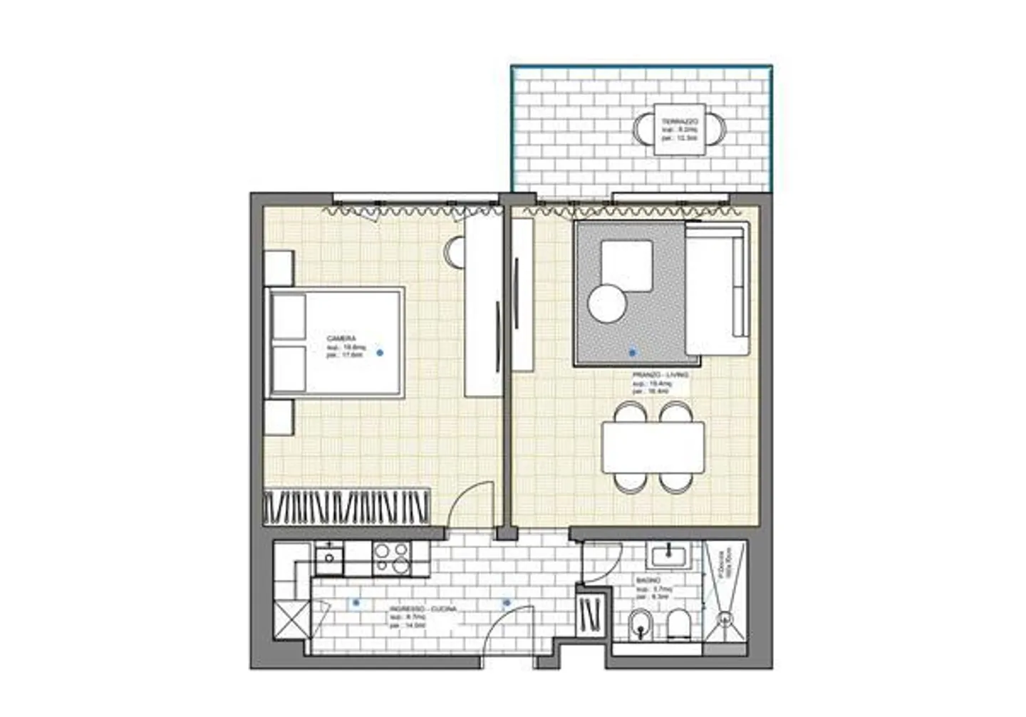 Lugano: 2,5-Zimmer-Wohnung - Foto 10 von 10