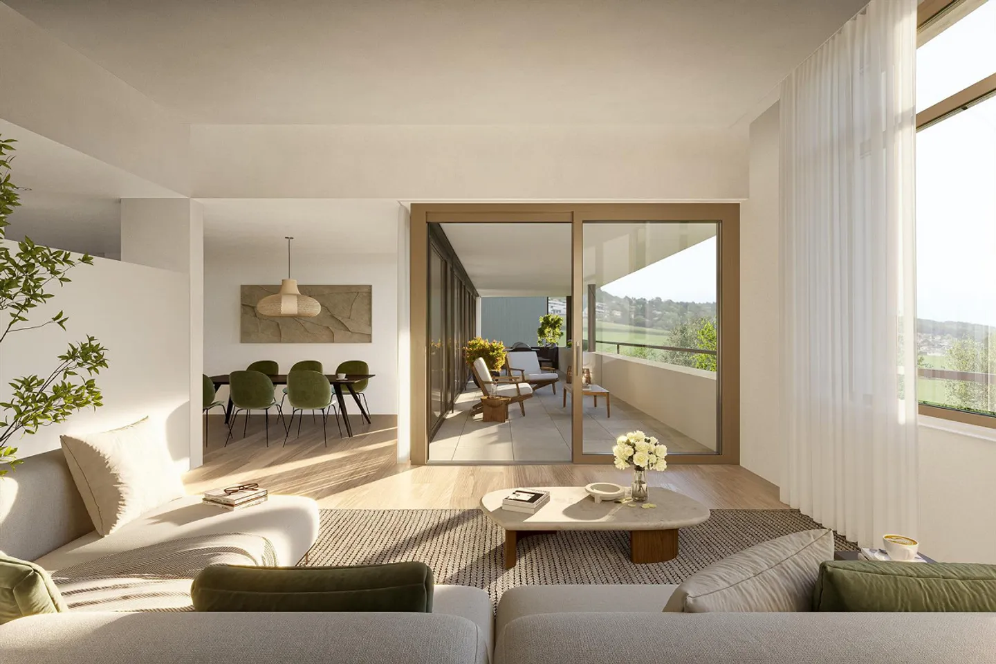 Terrace houses in a fantastic location: New construction project Buacher - Photo 6 of 9