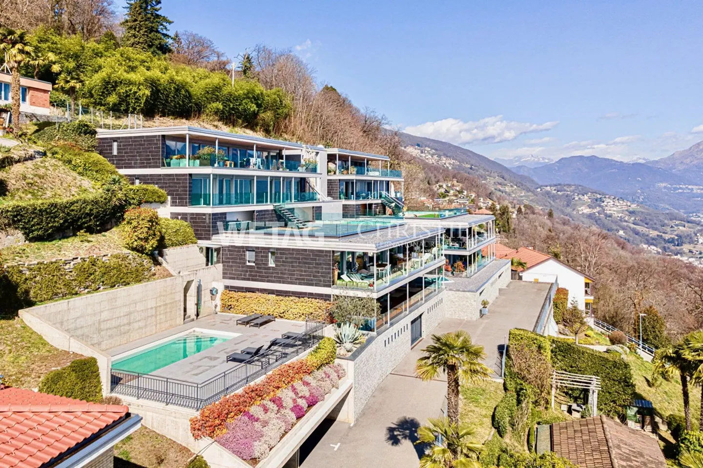 Appartamento prestigioso con vista spettacolare sul lago di Lugano... - Foto 12 di 12