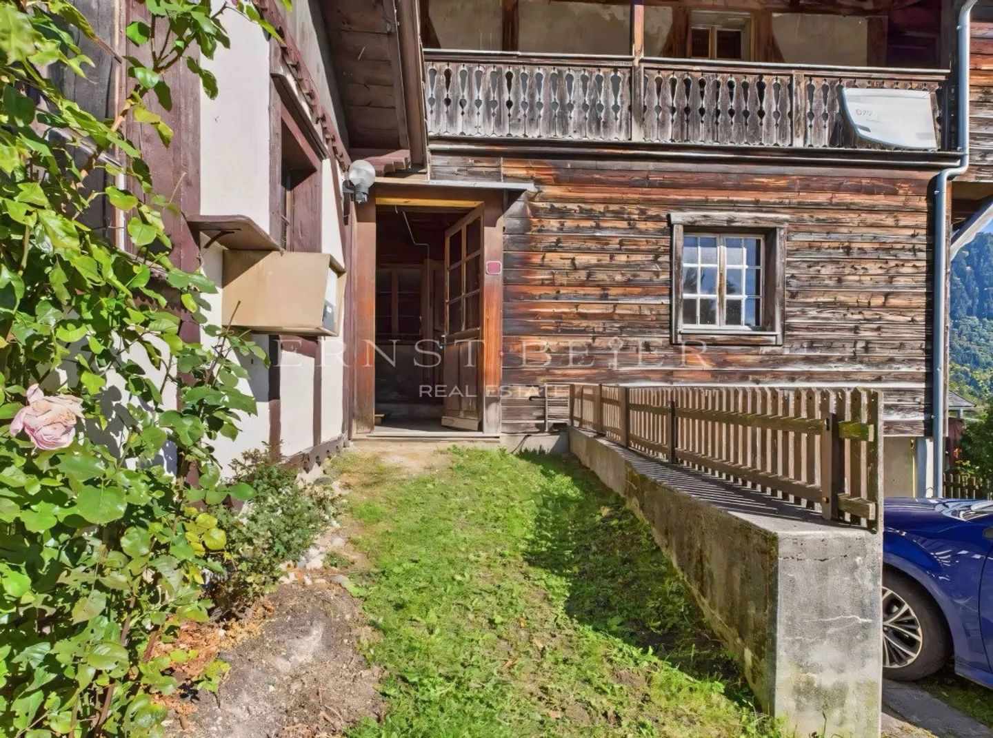 Reihenchalet zur Renovierung - freie Sicht - ruhige und grüne Umgebung - Foto 12 von 13