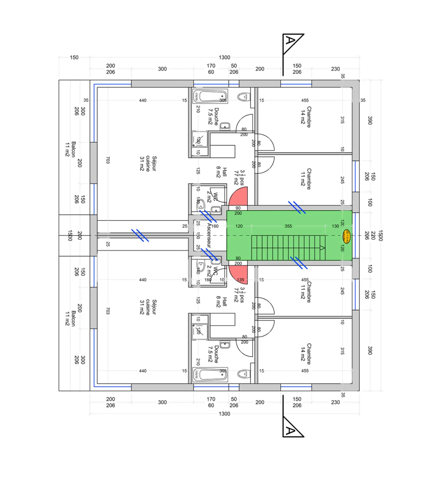 Salgesch edificio di 8 appartamenti da costruire (libero da mandato) - Foto 6 di 7