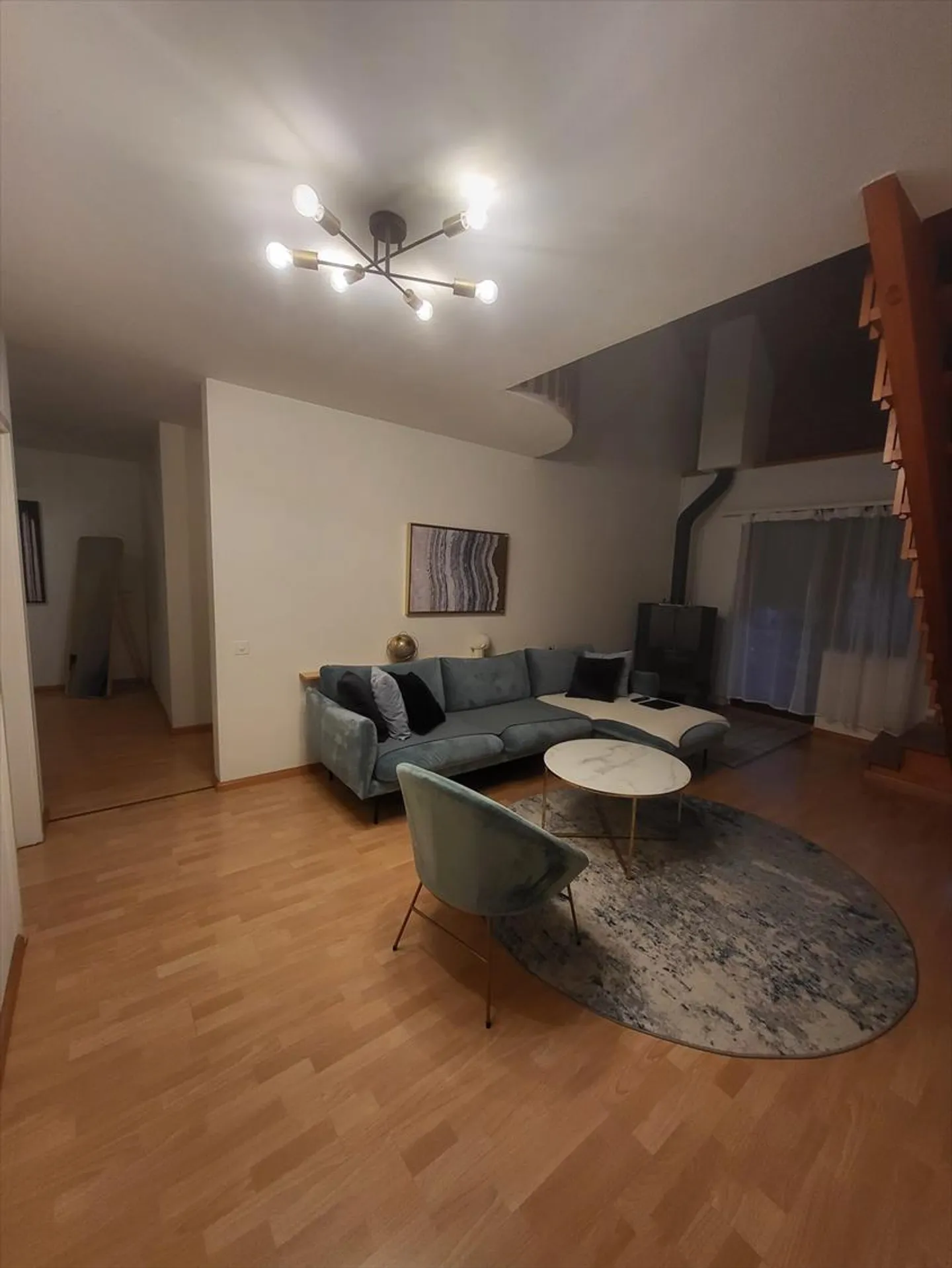 4.5-Room Maisonette Apartment with Suite & much more.. in a central location in Birsfelden - Birsköpfli & Hardwald.. Recreation area - Photo 6 of 8