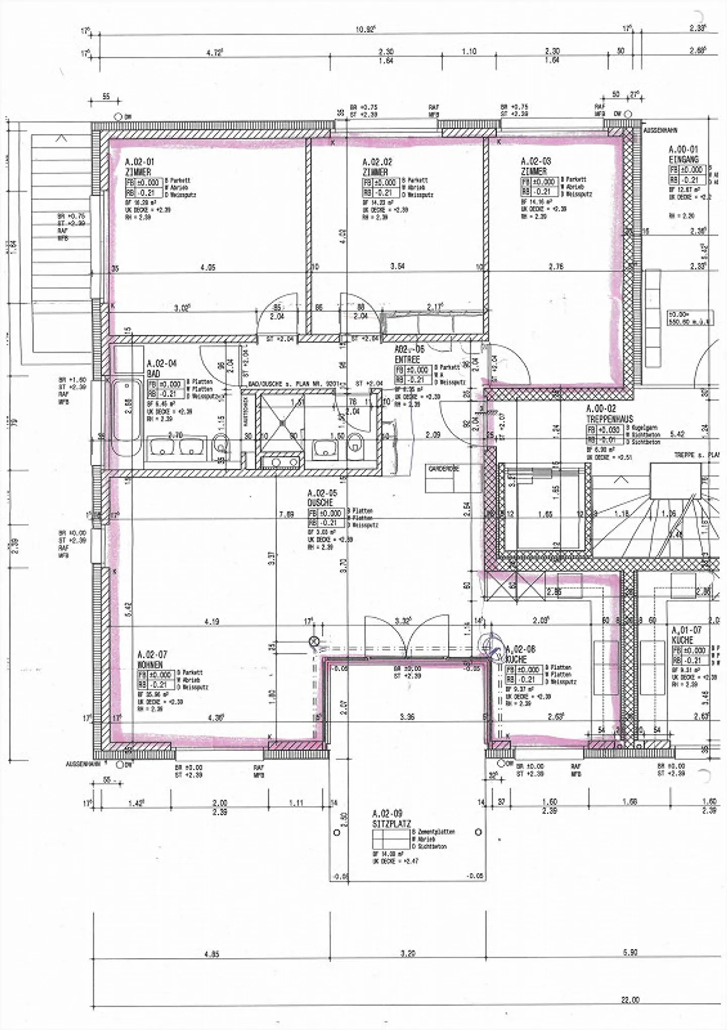 Modern, age-appropriate 4.5-room apartment with large lawn area - Photo 12 of 13
