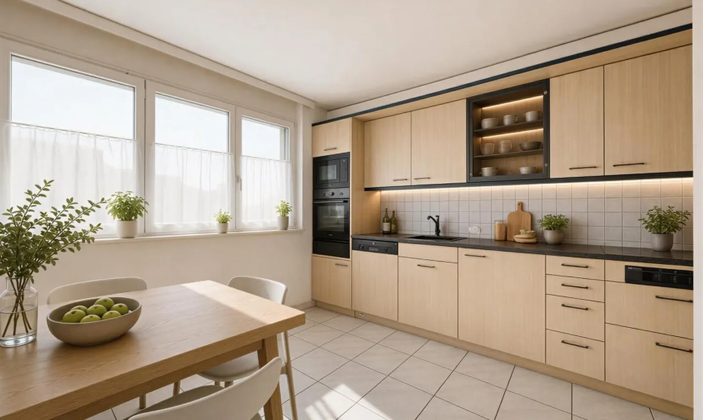 Appartement spacieux de 4.5 pièces dans un emplacement central à Salgesch - Photo 1 sur 11