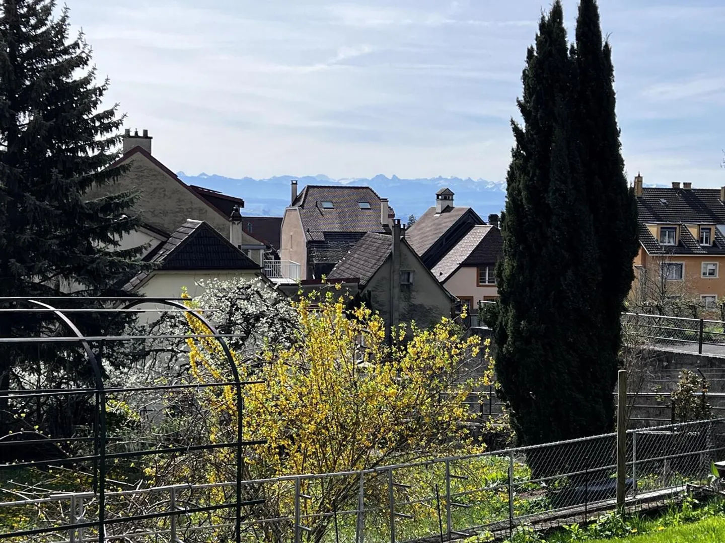 Charming garden-level apartment with a view of the lake and the Alps - Photo 2 of 11