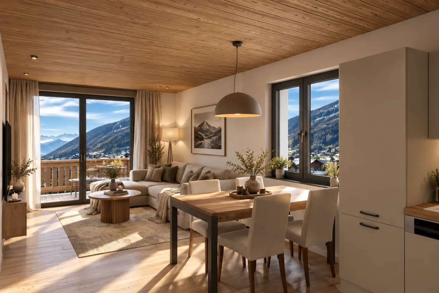Appartement d'exception dans un chalet - Photo 5 sur 7