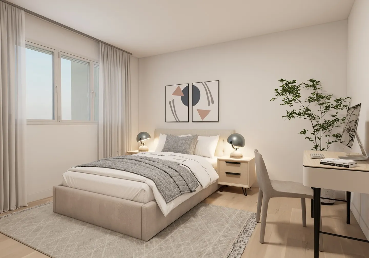 4.5-room garden-level apartments - visits possible! - Photo 6 of 8