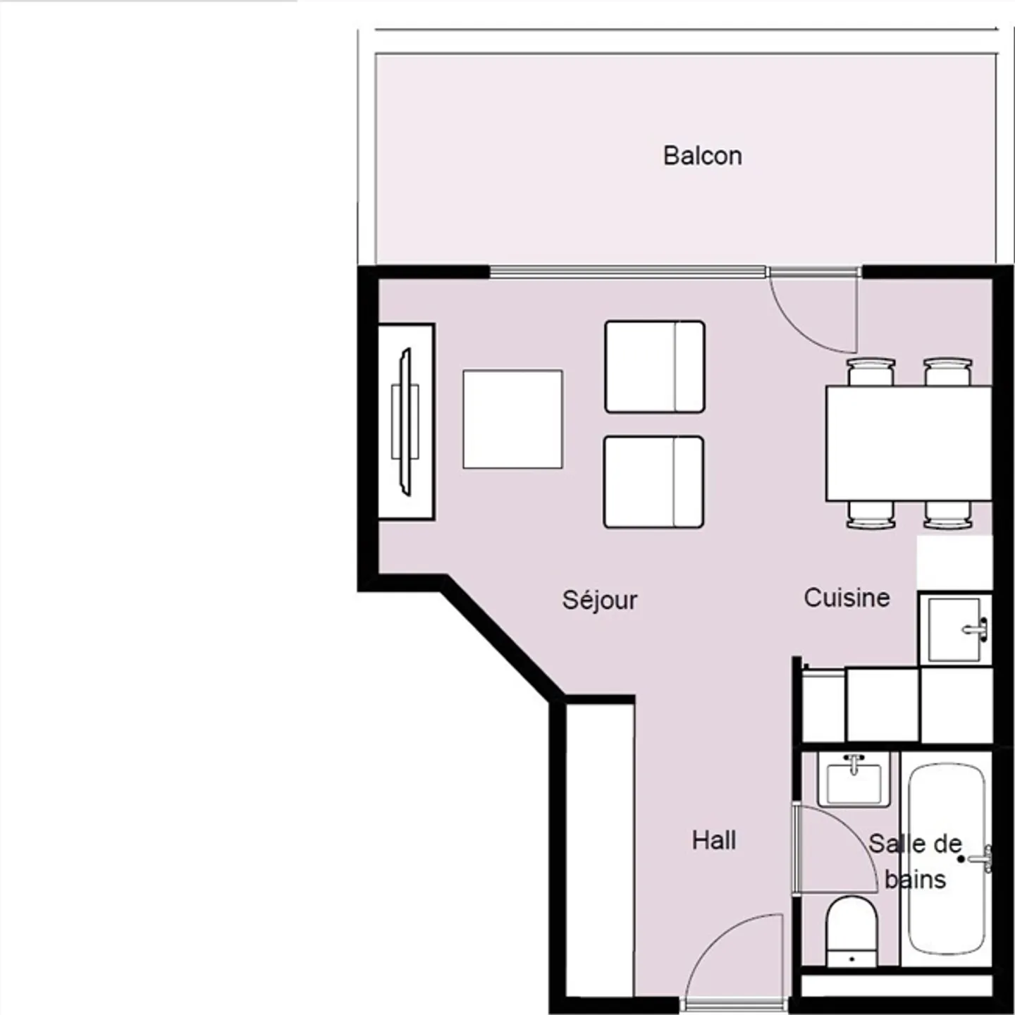 À vendre studio rénové avec accès direct aux thermes – Thermalie – Ovronnaz, Valais - Photo 2 sur 2