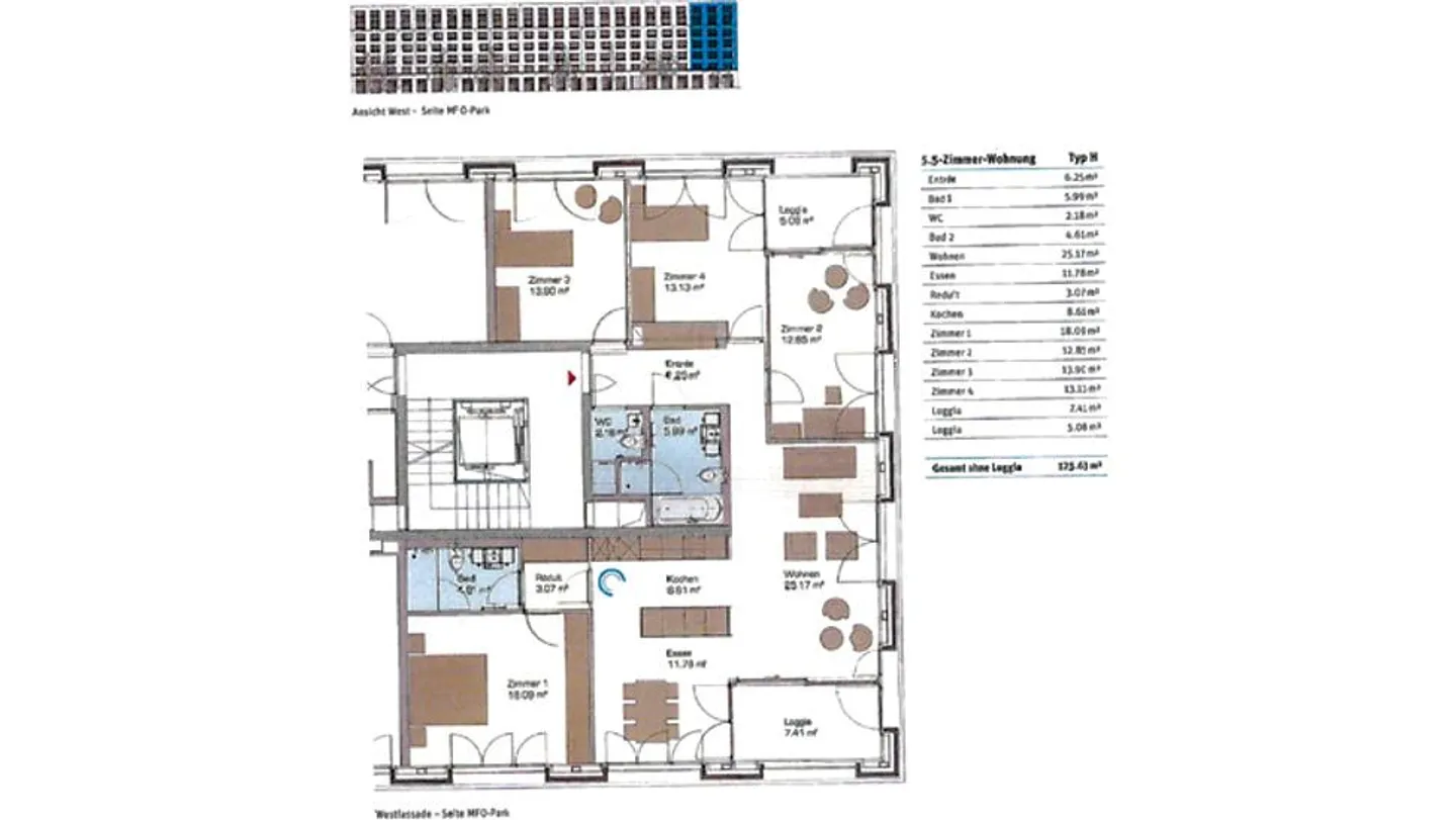 5½ ROOM APARTMENT IN ZURICH - DISTRICT 11 OERLIKON, FURNISHED, TEMPORARY - Photo 10 of 10