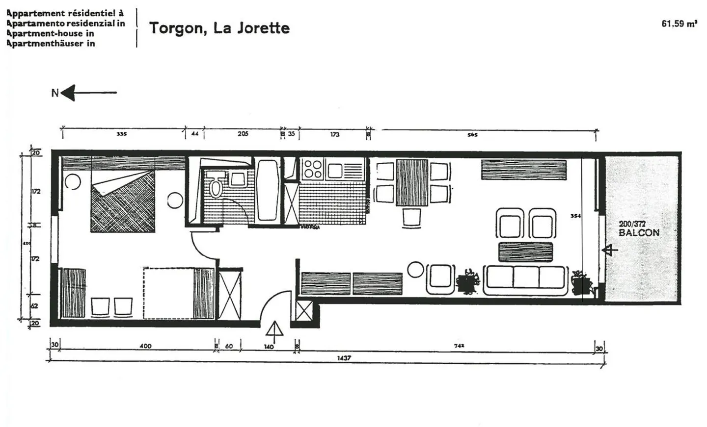 Torgon, superb crossing in the residence 'La Jorette' - Photo 20 of 20