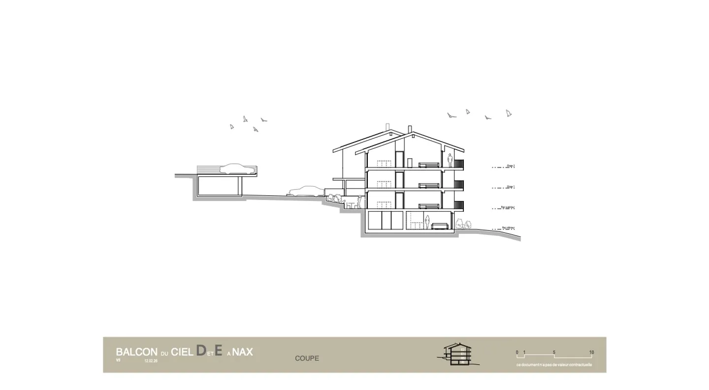 Nax - 2,5 Zimmer - Balkon des Himmels D02 - Foto 9 von 12
