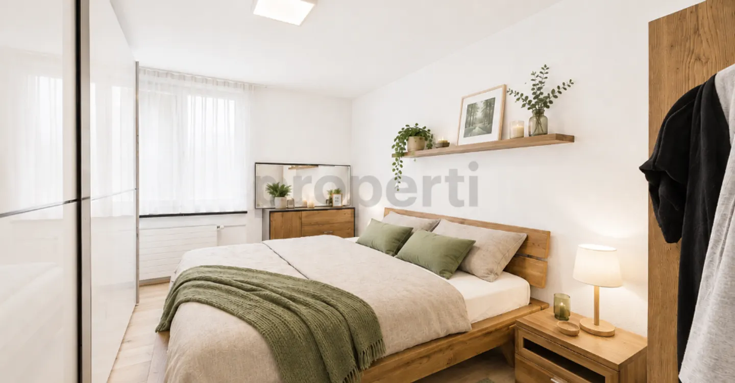 Confort de vie rénové avec balcon et vue sur la verdure à Rheineck - Photo 5 sur 11