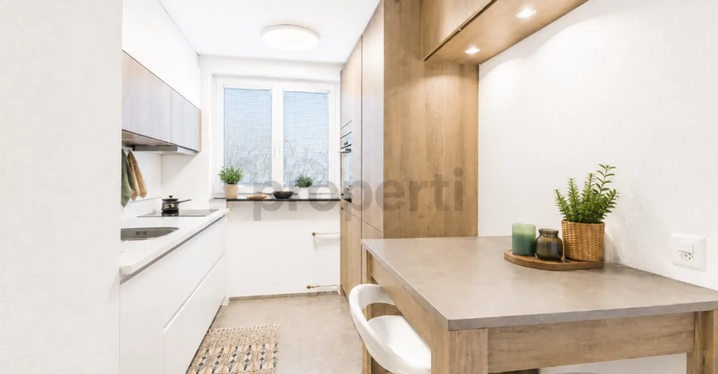Confort de vie rénové avec balcon et vue sur la verdure à Rheineck - Photo 6 sur 11