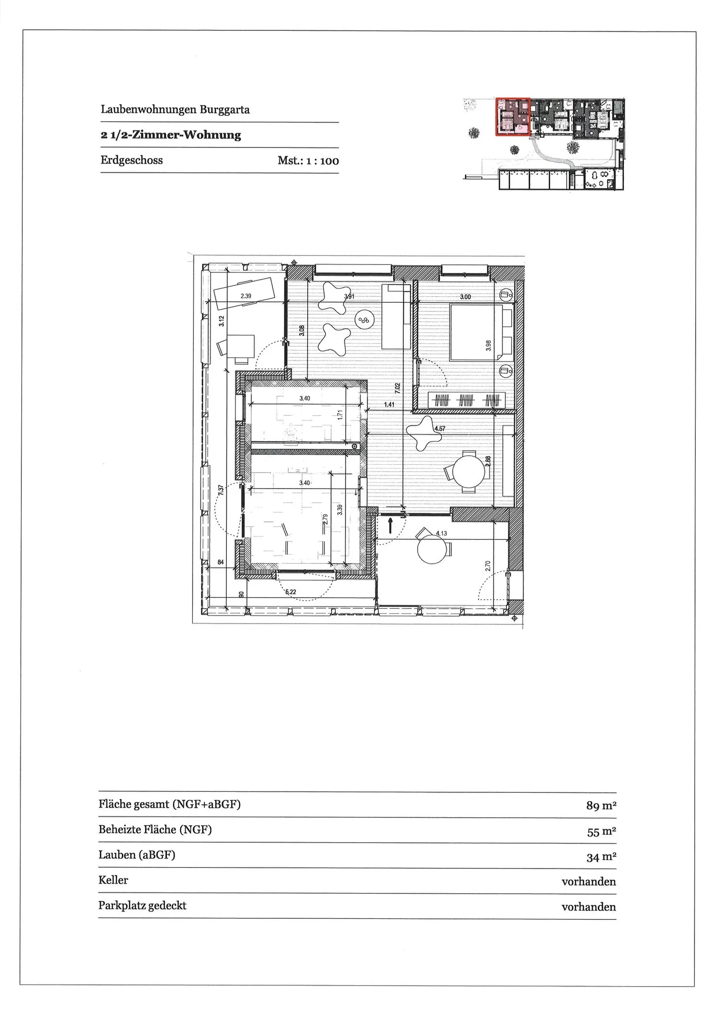 Modern 2.5-room apartment in a quiet location in Valendas - Photo 5 of 5