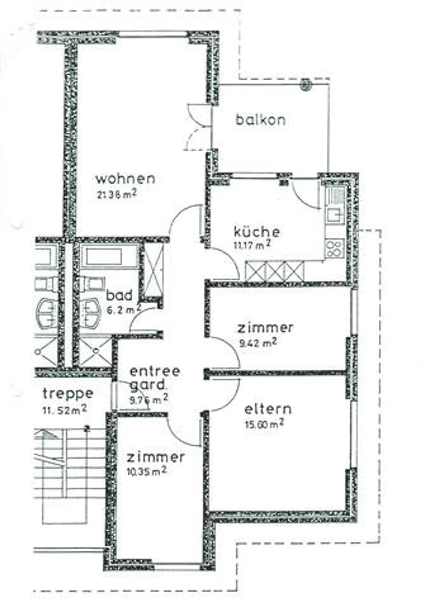 Appartement 4 1/2 pièces dans un emplacement central et calme - Photo 7 sur 7