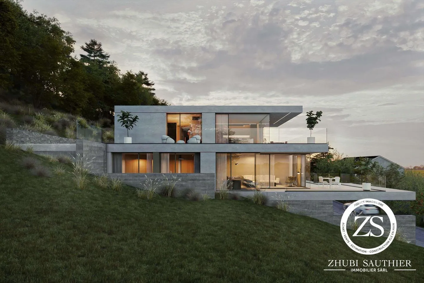 Penthouse de haute qualité avec 4,5 pièces - Photo 1 sur 15